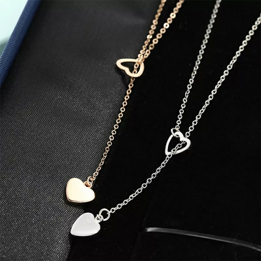 2/$29 Silver Y Necklace